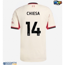 Moški Nogometni dresi Liverpool Federico Chiesa #14 Gostujoči 2025-26 Kratek Rokav